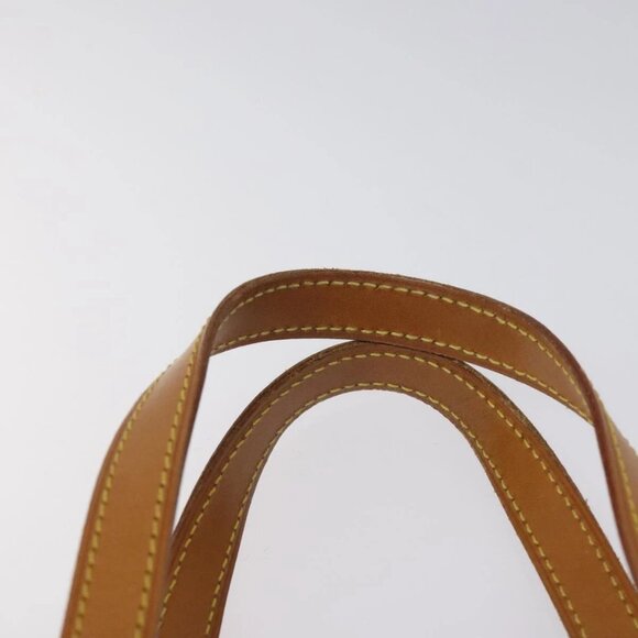 LOUIS VUITTON Monogram Vernis Reade MM Hand Bag Beige M91141 LV Auth 116687 - Picture 9 of 16